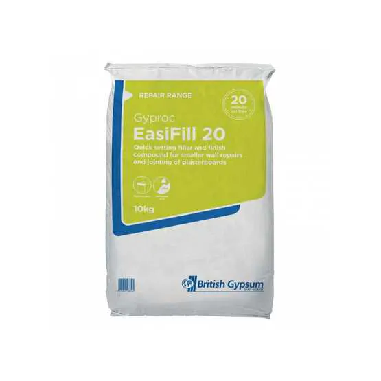 Easy Fill Gyproc EasiFill 20 Powder Filler - 10kg | Insulation Superstore®