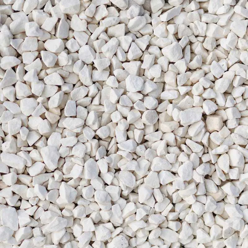 Merle Chipins Hallstone 14-18mm White Marble Chippings - 800kg Bulk Bag | Landscaping ...