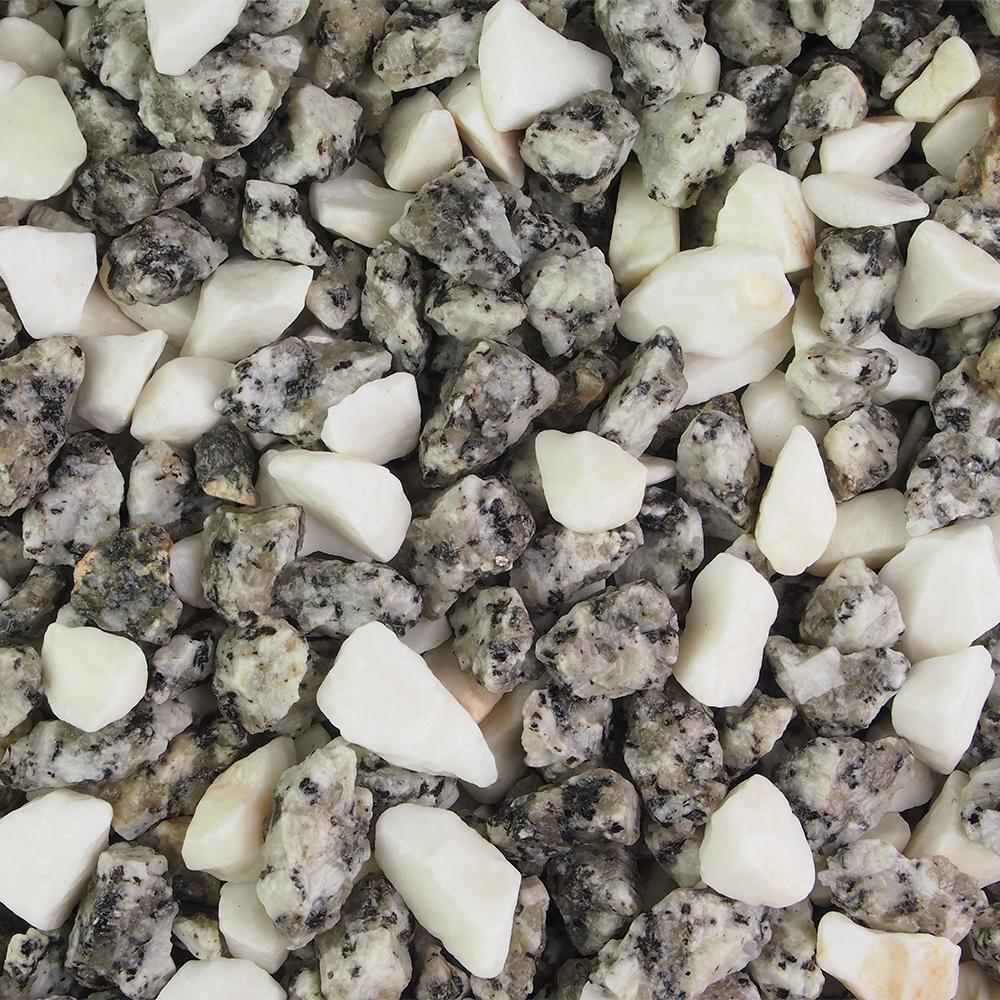 Hallstone 20mm Arctic Silver Gravel - 800kg Bulk Bag
