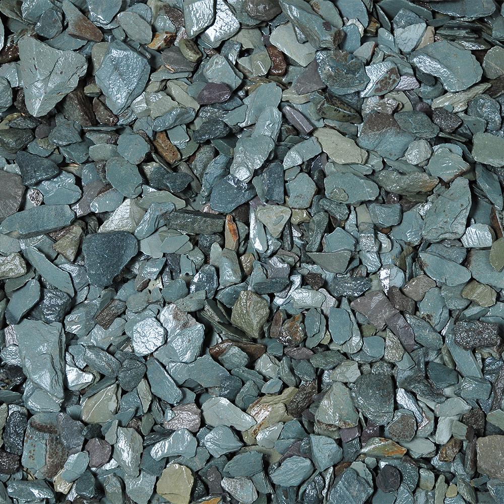 Hallstone 20mm Green Slate Chippings - 800kg Bulk Bag