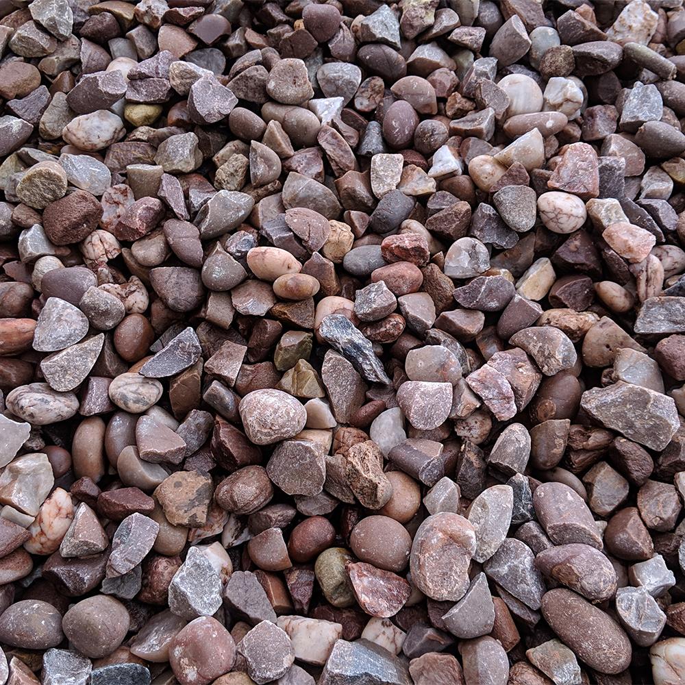 Hallstone 20mm Staffordshire Pink Chippings - 800kg Bulk Bag