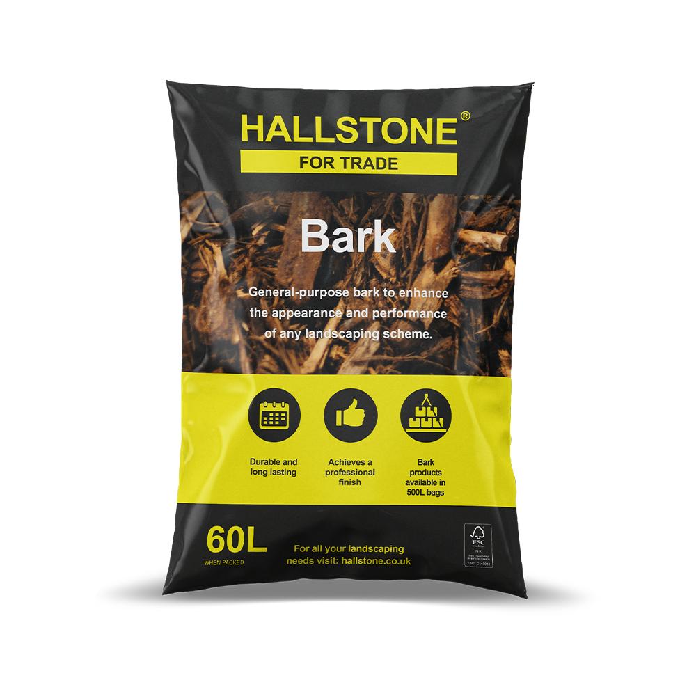Hallstone Bark Mulch 60L Bag