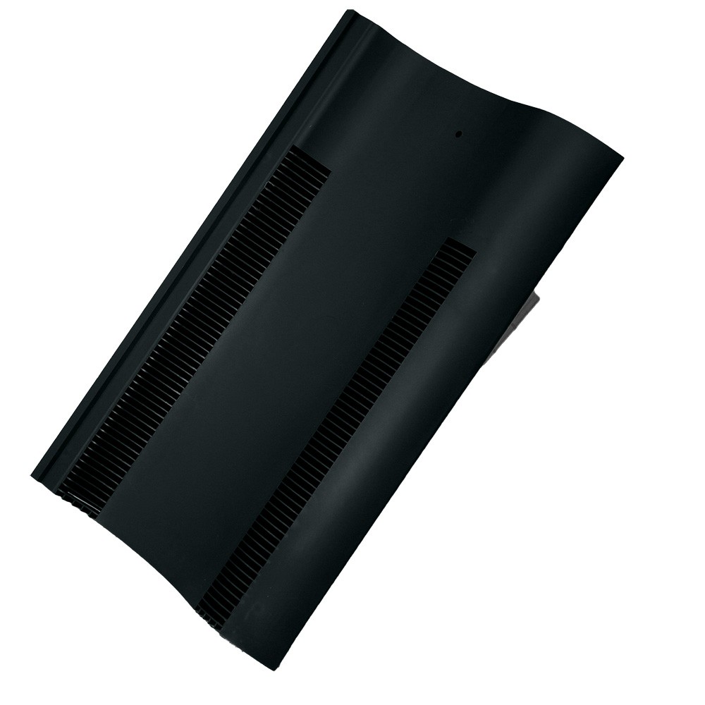 Hambleside Danelaw TV10/8 Flush Fit Tile Ventilator - Black