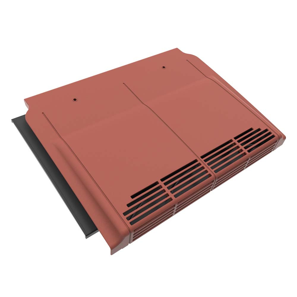 Hambleside Danelaw TV10/11 Interlocking Plain Tile Vent - Antique Red