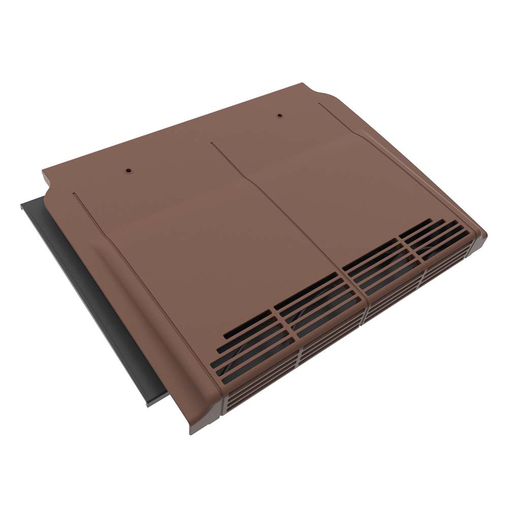 Hambleside Danelaw TV10/11 Interlocking Plain Tile Vent - Brown