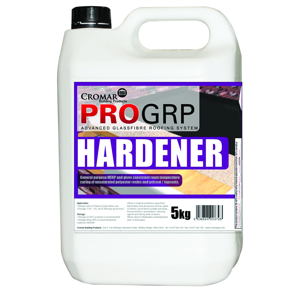 Cromar GRP Fibreglass Hardener - 1 Litre