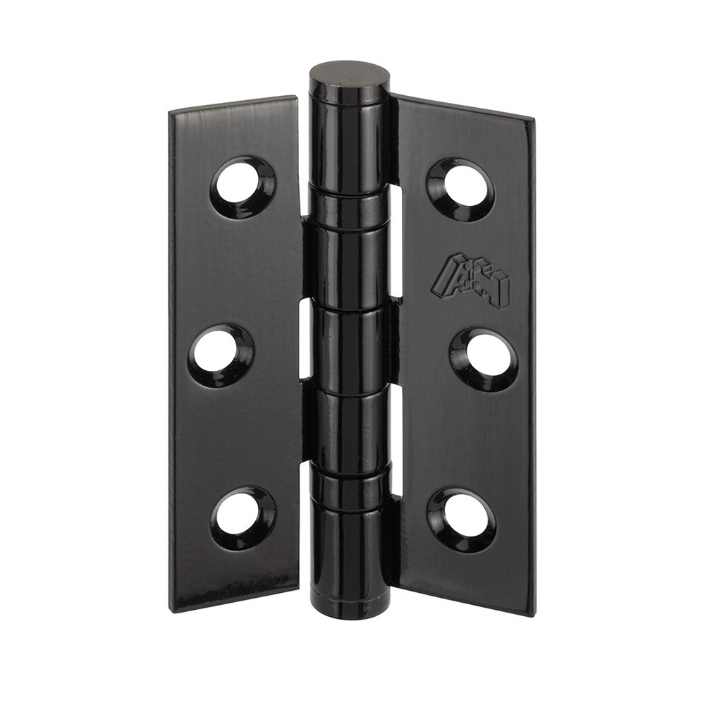 LPD Matt Black Manhattan Door Hinges