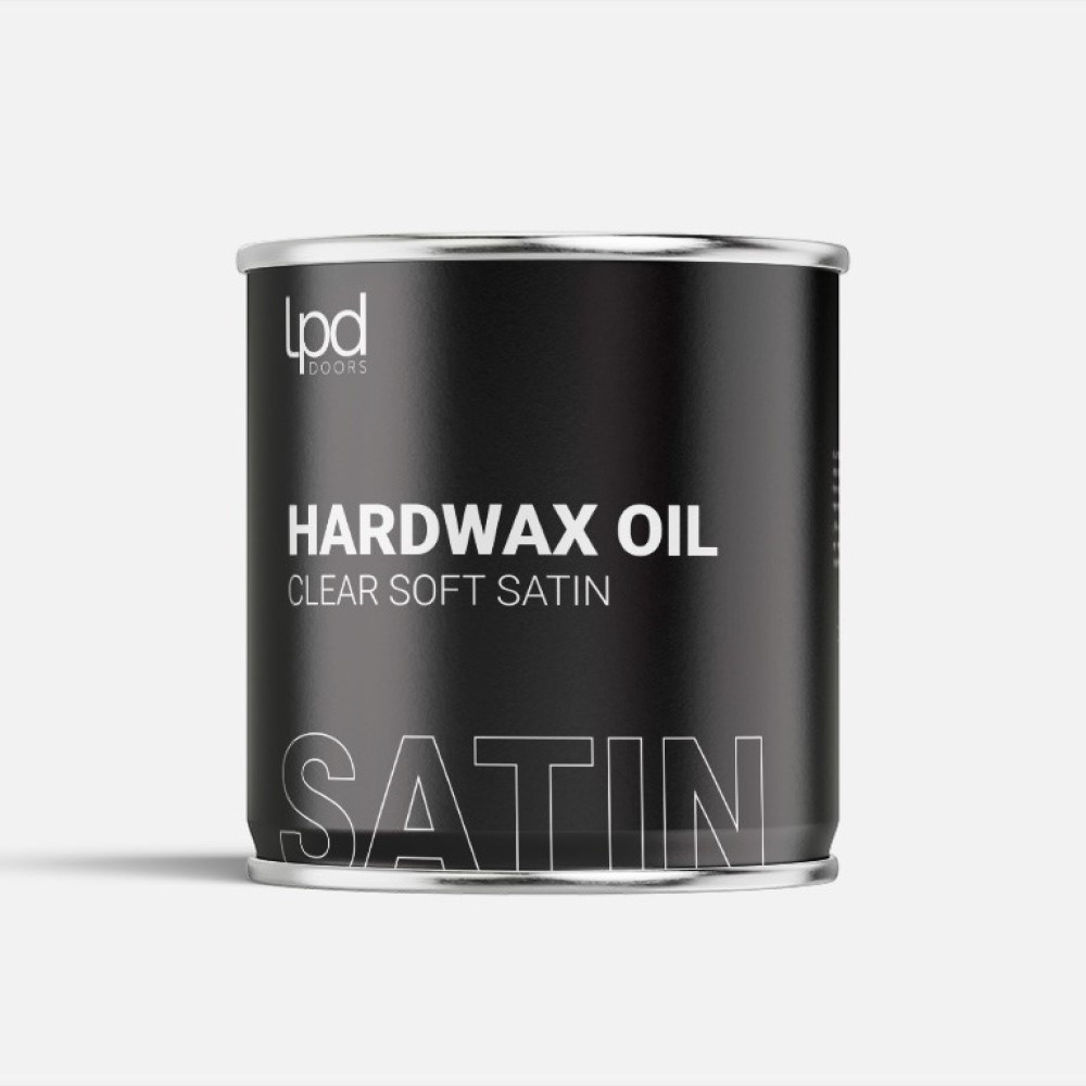 Clear Soft Satin Hardwax Oil for Internal Doors