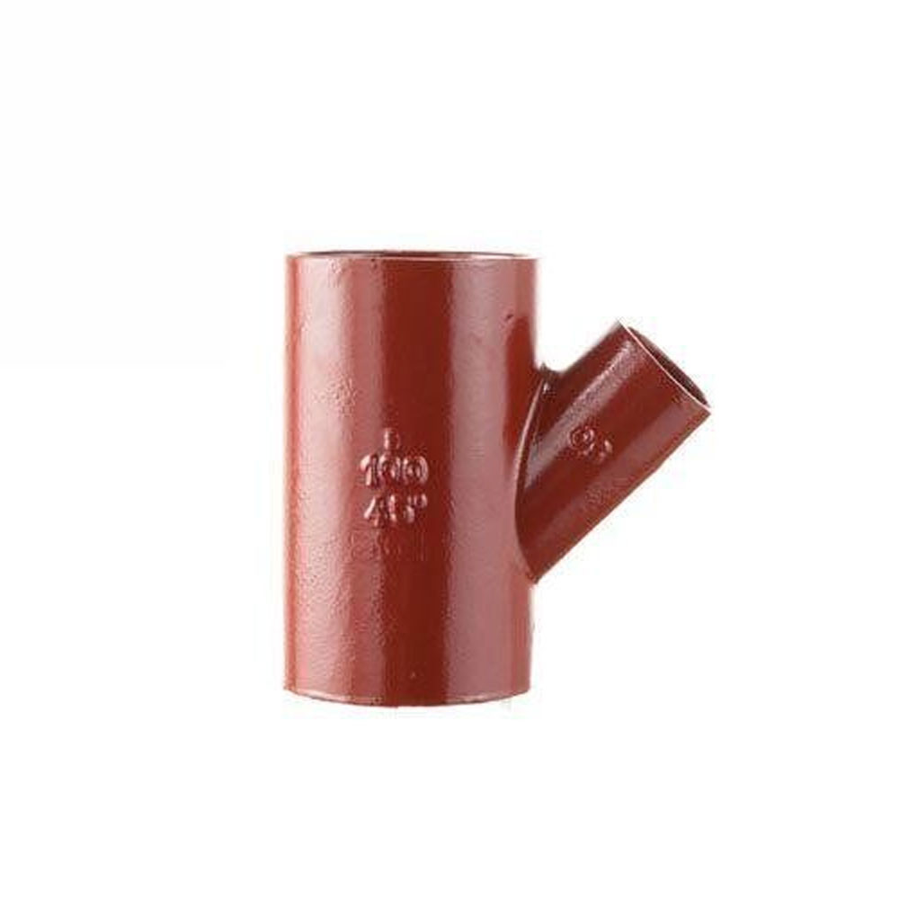 Hargreaves Foundry Cast Iron 100mm Soil Pipe Single Unequal Branches