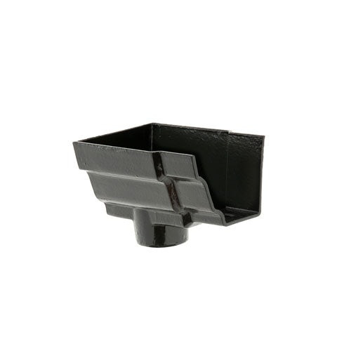 Hargreaves Cast Iron H16 Moulded Gutter Internal Stopend Outlet