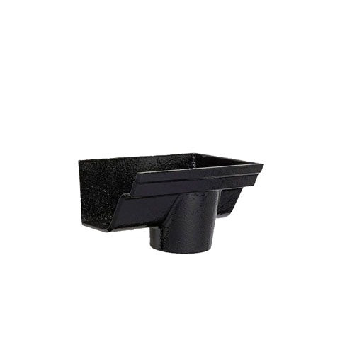 Hargreaves Cast Iron Notts OG Gutter External Stopend Outlet