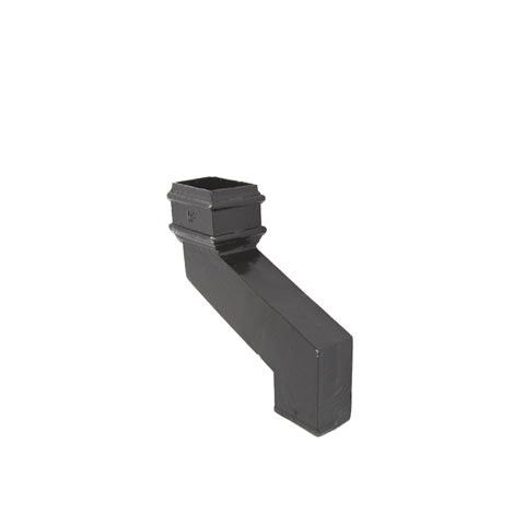 Hargreaves Cast Iron Rectangular Downpipe Side Offset