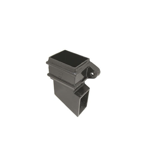 Hargreaves Cast Iron Rectangular Downpipe Eared Side Shoe