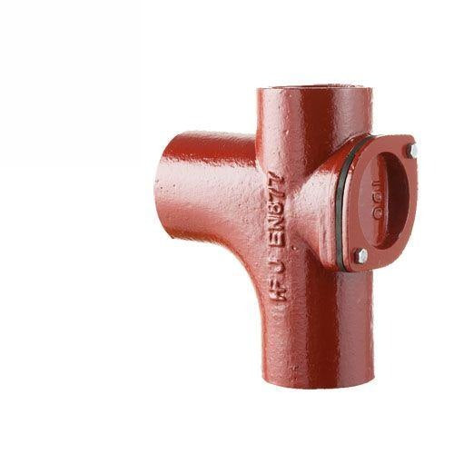 Hargreaves Foundry Cast Iron 150mm Soil Pipe 88 Degree Single Curved Branch with Door