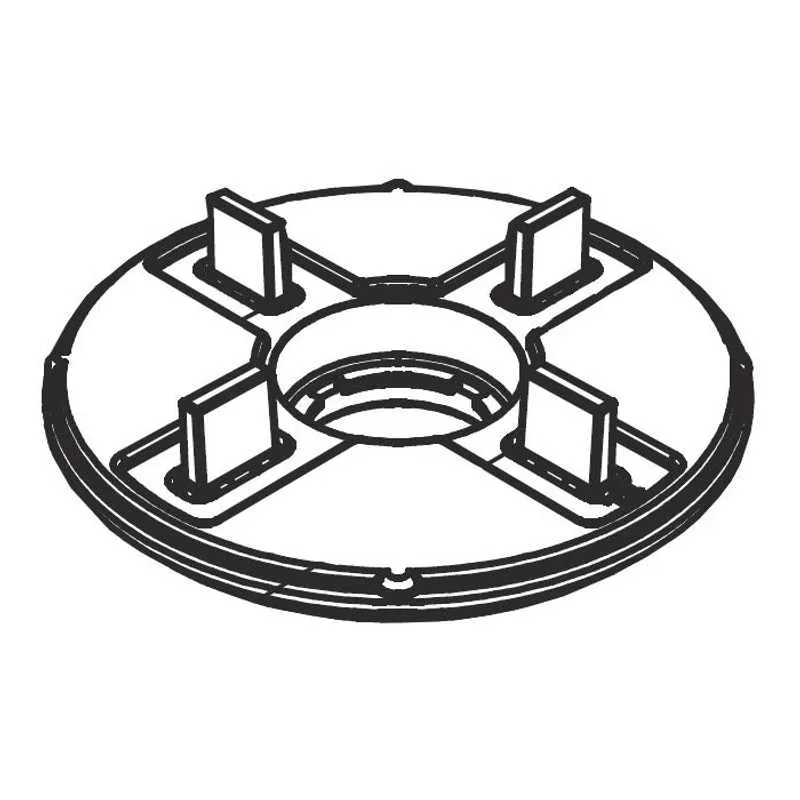Modulock Harmer Modulock Deck Support Self-Levelling Head 12mm x 2mm Tabs ...
