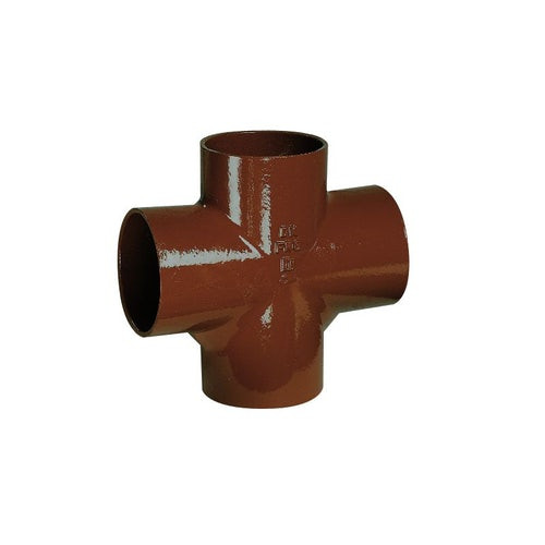 Harmer SML Cast Iron Underground Drain Pipe Double Branch