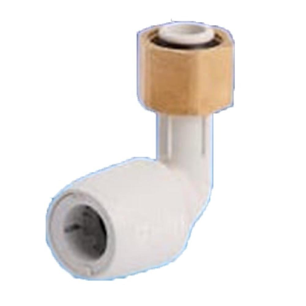 Hep2O 90 Degree Bent Tap Connector - 15mm x 1/2 inch