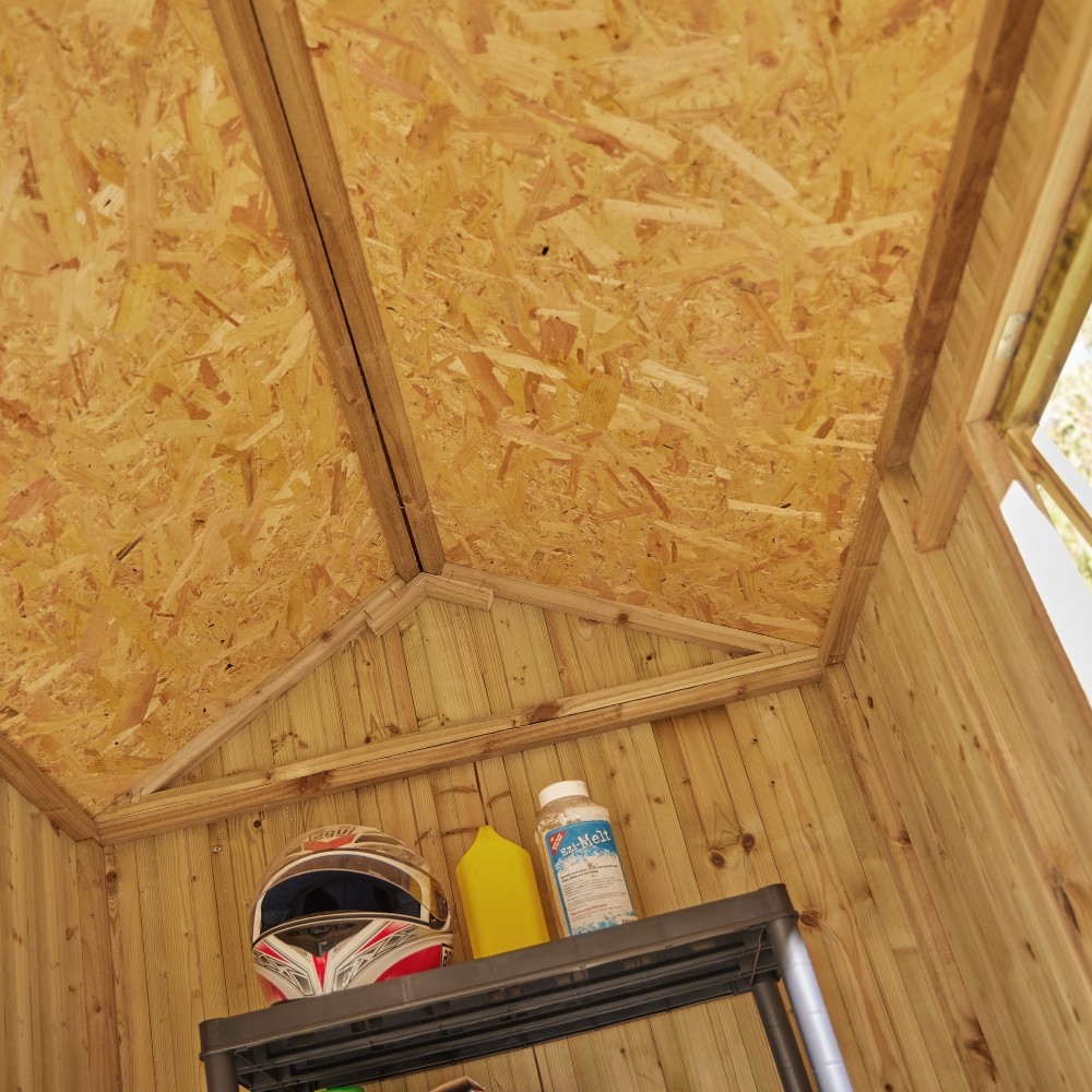 her64pt rowlinson premium heritage timber apex shed single door 10