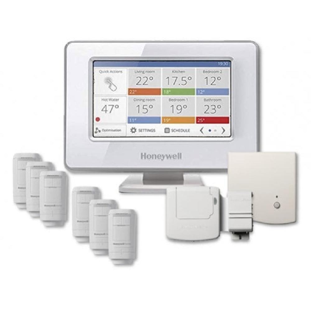 Honeywell Home ESSPACK4 - Evohome Base Pack, 6 HR91 Multi Zone & 1 Hot Water Kit