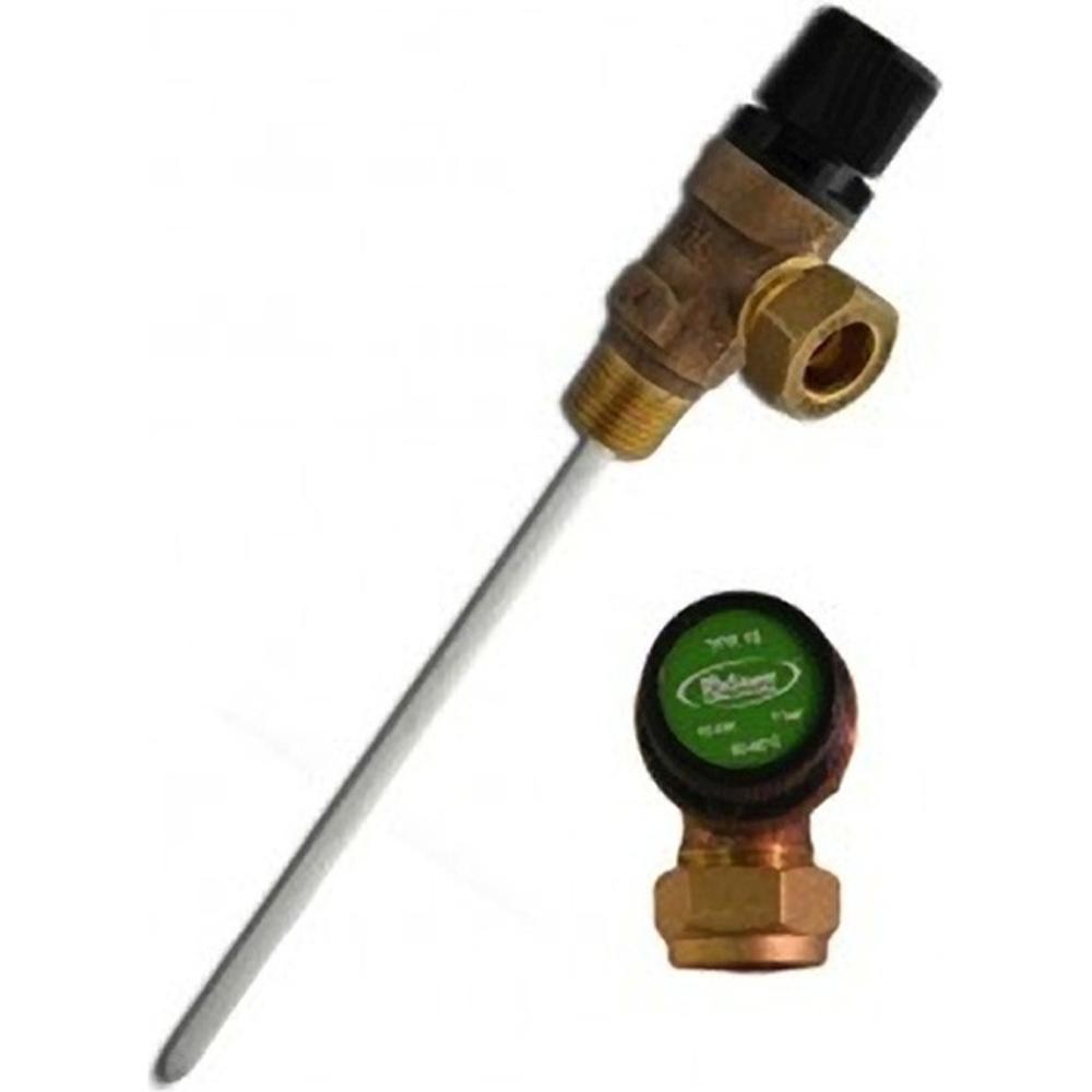 HRP Trade Cylinder HRP0170 7 Bar 15mm x 1/2'' T&P Relief Valve 200mm Probe (Tpr15)