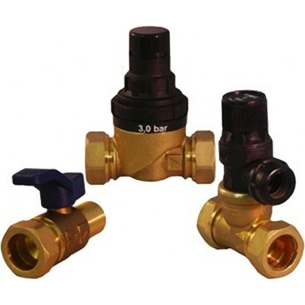 HRP Trade Cylinder HRP0350 Cold Water Inlet Control Kit (3Pc)