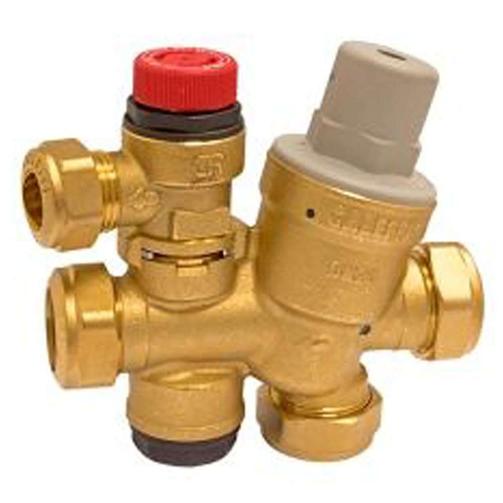 HRP Trade Cylinder HRP0531 Caleffi Multibloc 3.5/8 Bar (Push Fit Prv)