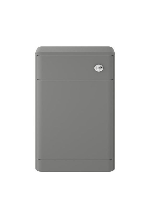 Hudson Reed Solar Cool Grey 550mm Free Standing WC Unit
