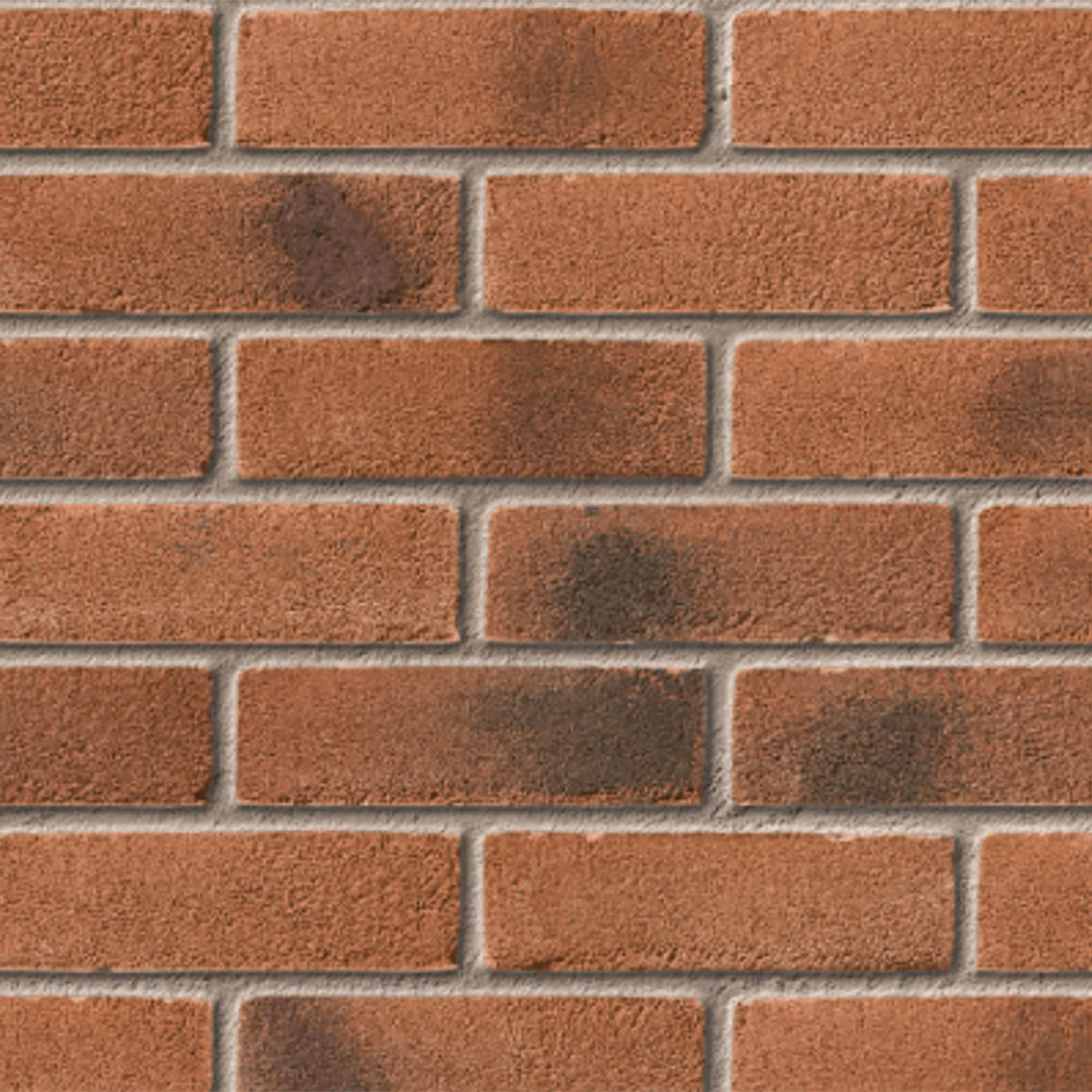 Ibstock Leicester Weathered Red 65mm Brick - Pack of 500