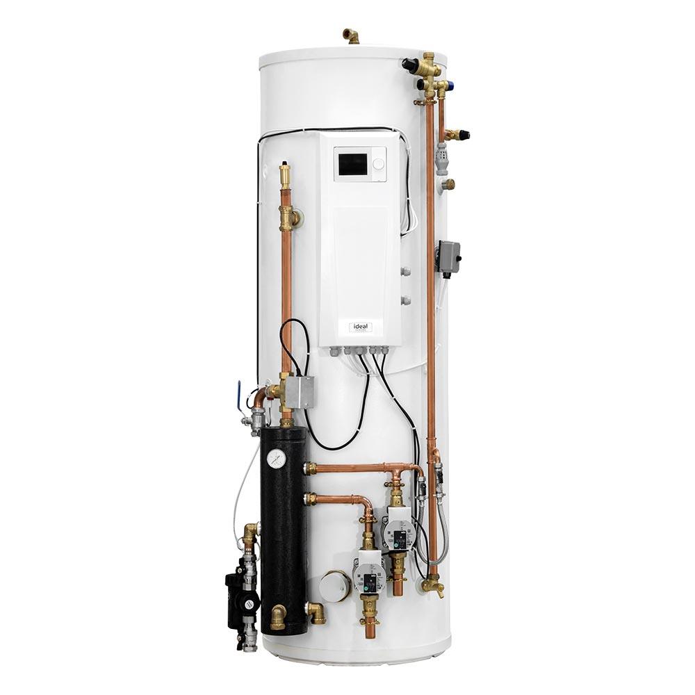 Ideal Heating Logic Air DHW Pre-Plumbed 2 Zone Heat Pump Cylinder with Low Loss Header