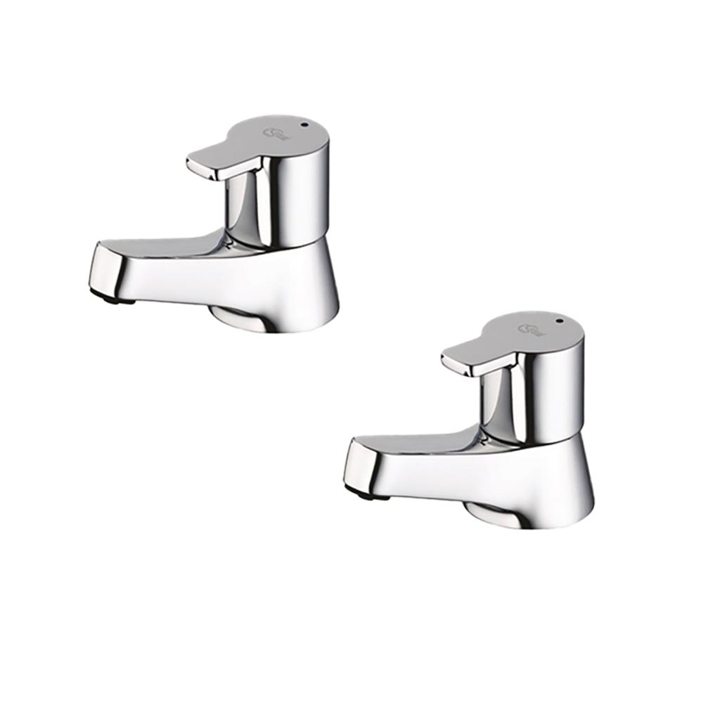 Ideal Standard Calista Chrome Bath Pillar Taps