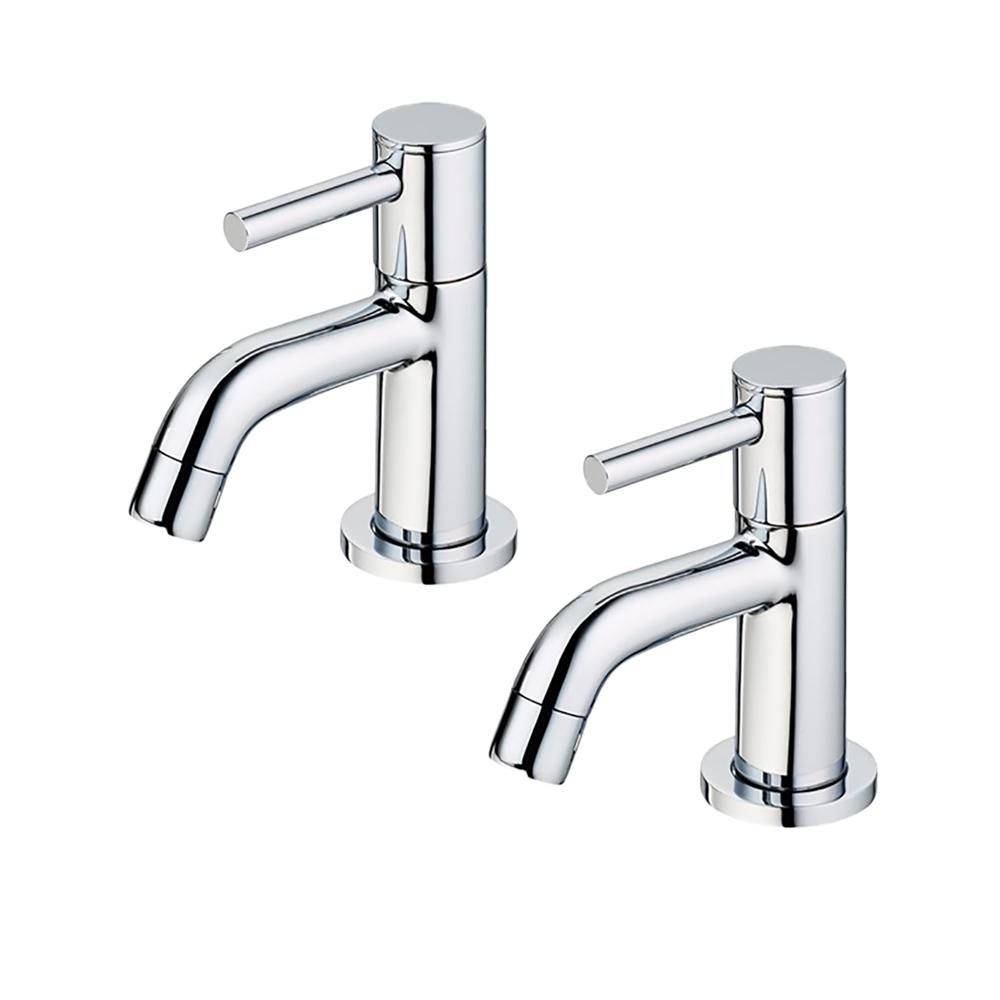 Ideal Standard Ceraline Chrome Basin Pillar Taps