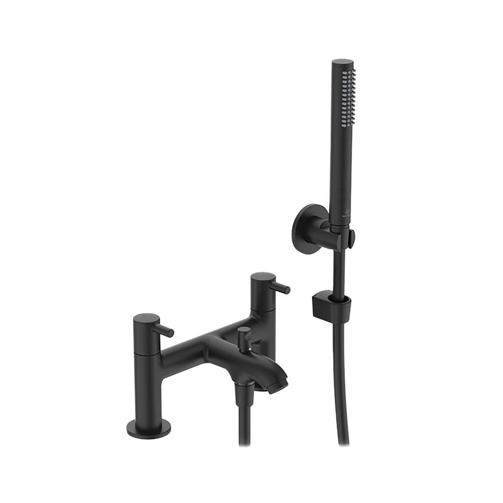 Ideal Standard Ceraline Matt Black Bath & Shower Mixer Tap