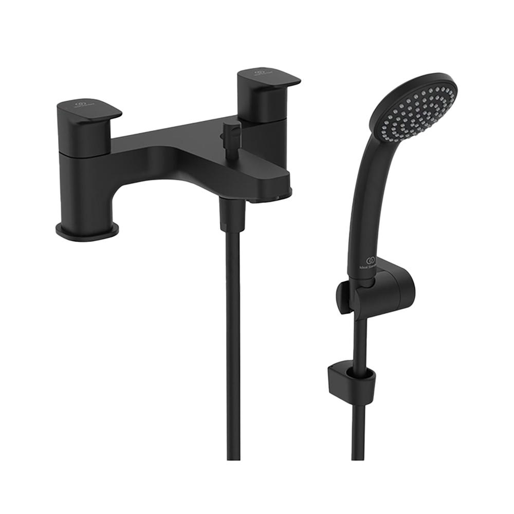 Ideal Standard Ceraplan Matt Black Bath & Shower Mixer Tap