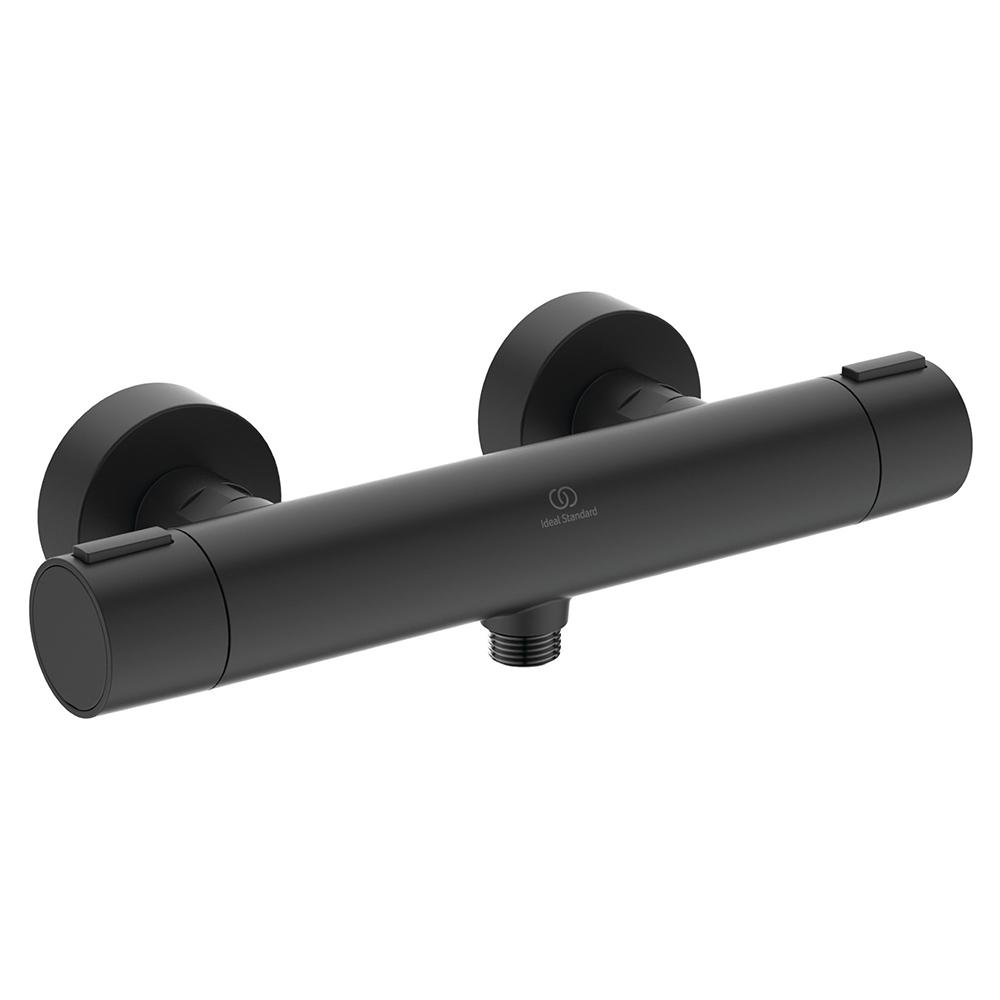 Ideal Standard Ceratherm Alu+ Matt Black Shower Mixer