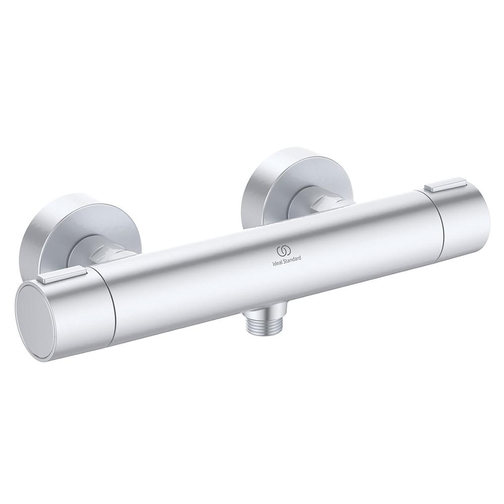 Ideal Standard Ceratherm Alu+ Silver Shower Mixer