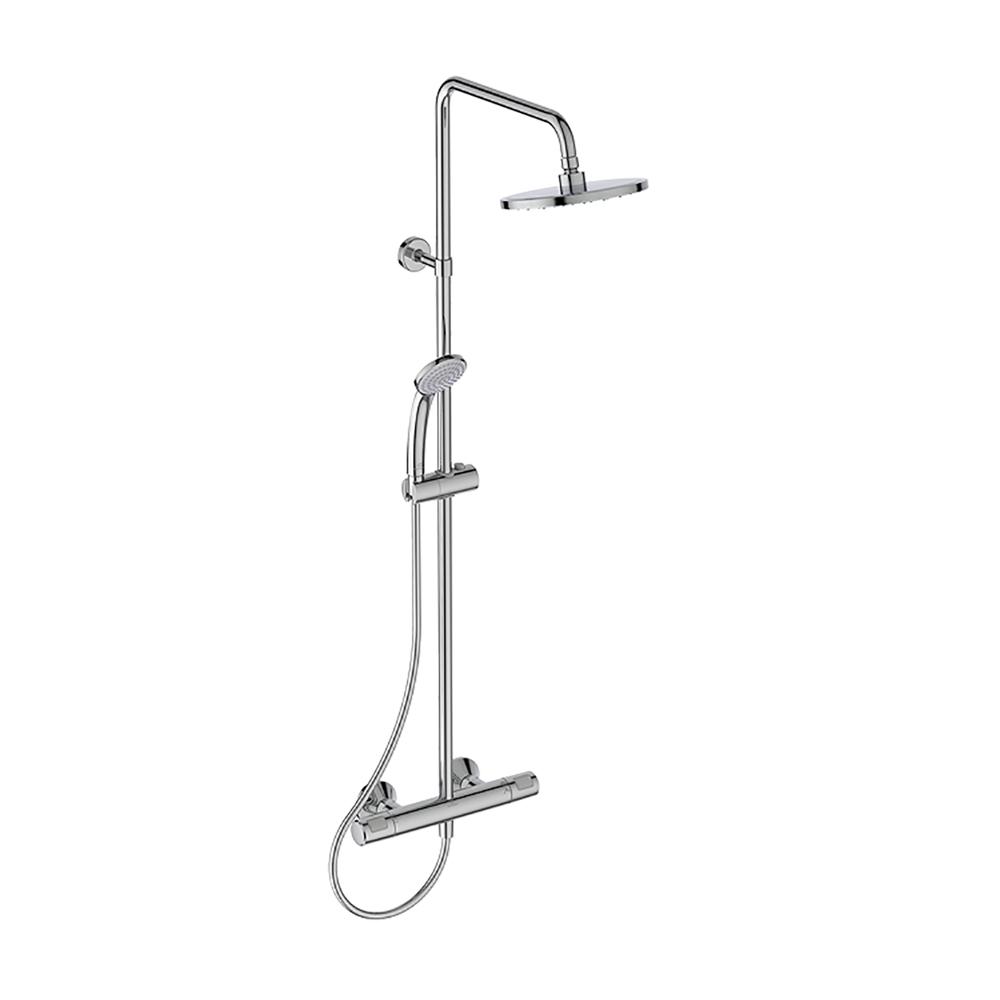Ideal Standard Ceratherm T25 315mm x 1117mm Chrome Round Dual Shower System