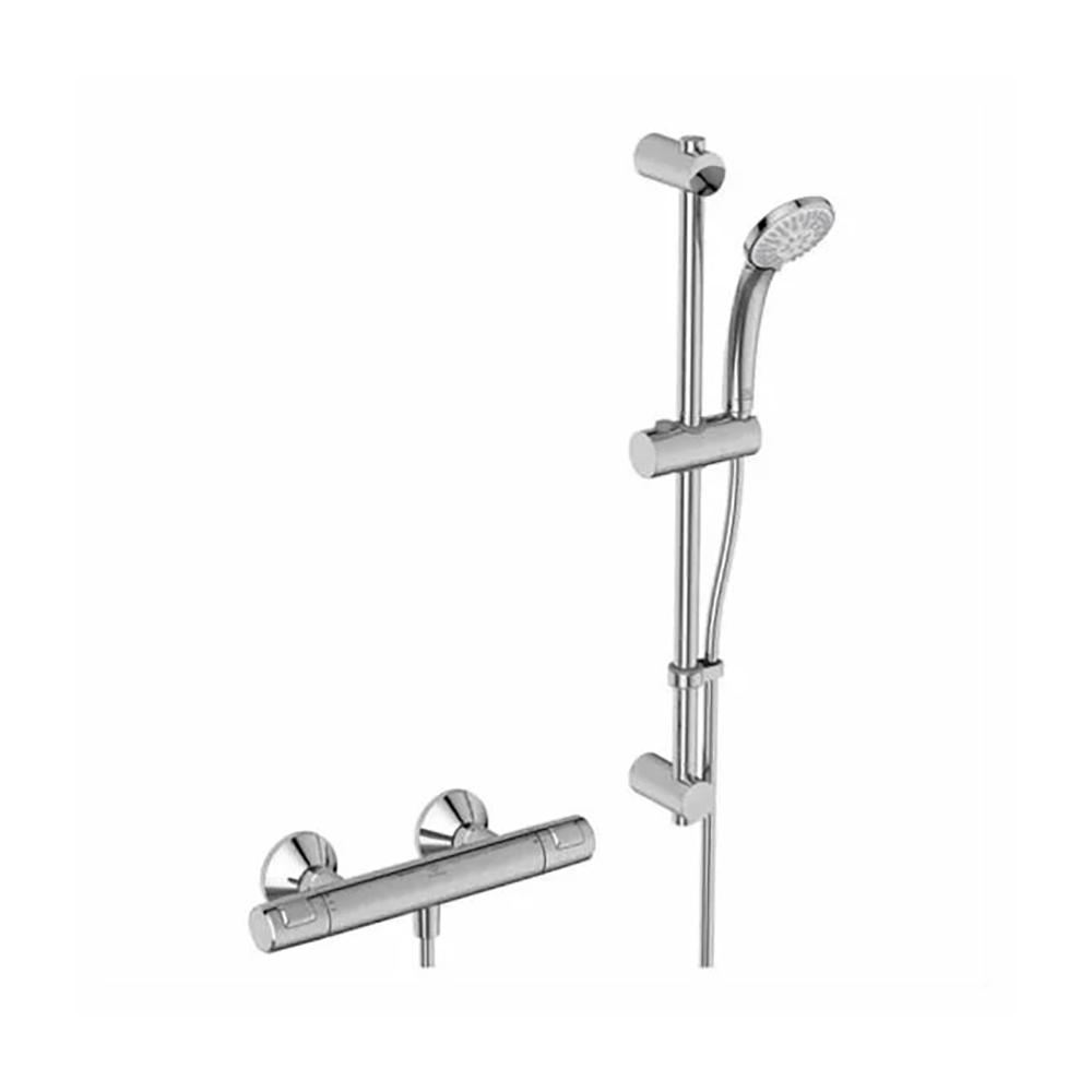 Ideal Standard Ceratherm T25 315mm x 70mm Chrome Round Shower System