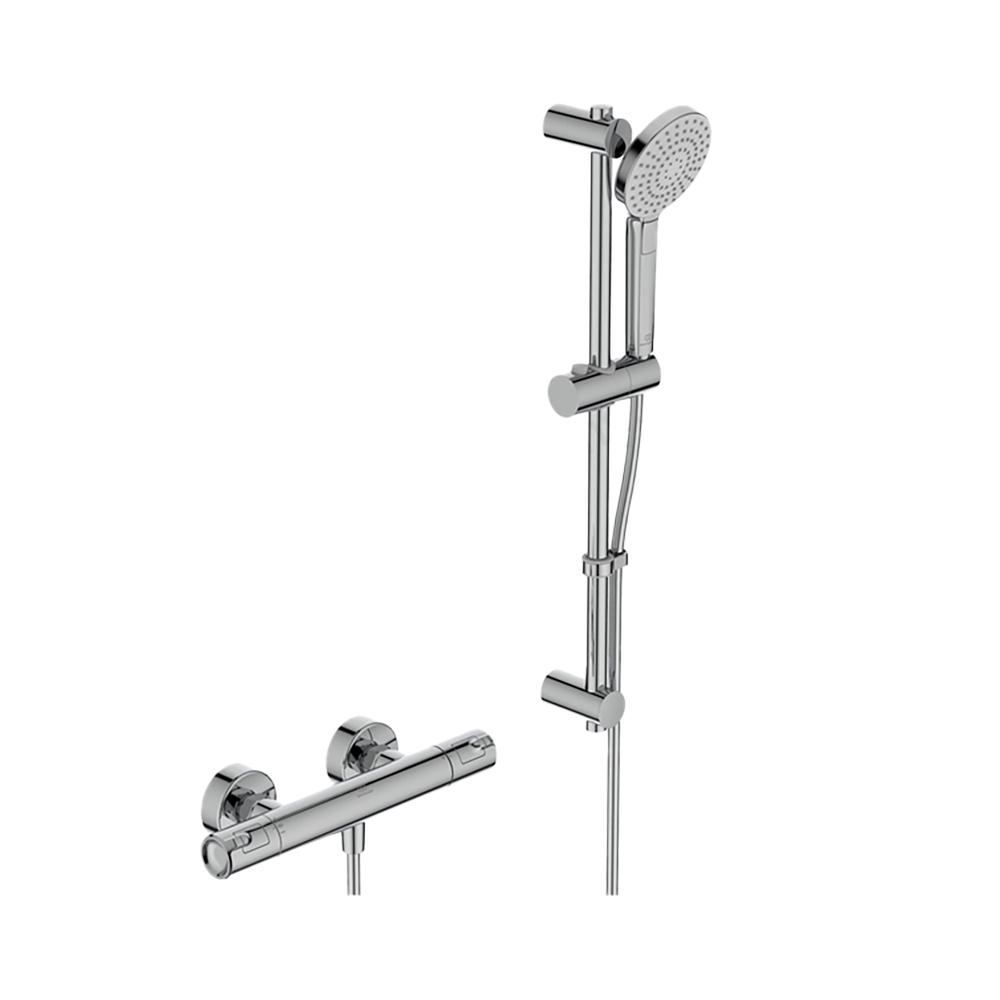 Ideal Standard Ceratherm T50 315mm x 70mm Chrome Round Shower System