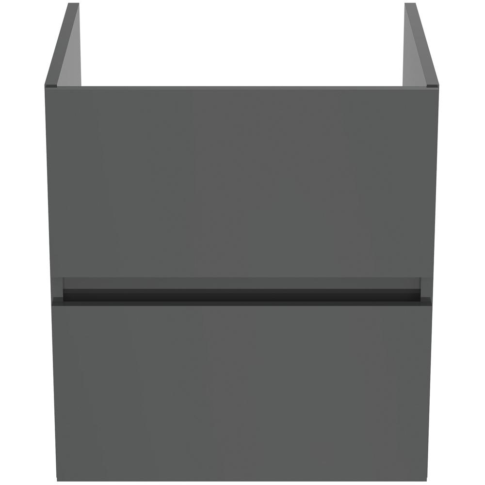 Ideal Standard Eurovit+ 2 Drawer Wall Hung Mid Grey Vanity Unit
