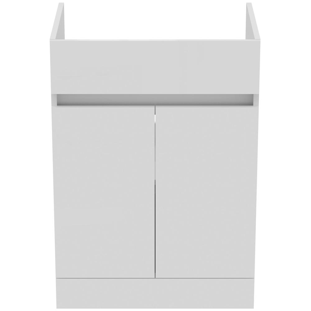 Ideal Standard Eurovit+ 600mm 2 Door Wall Hung Gloss White Vanity Unit