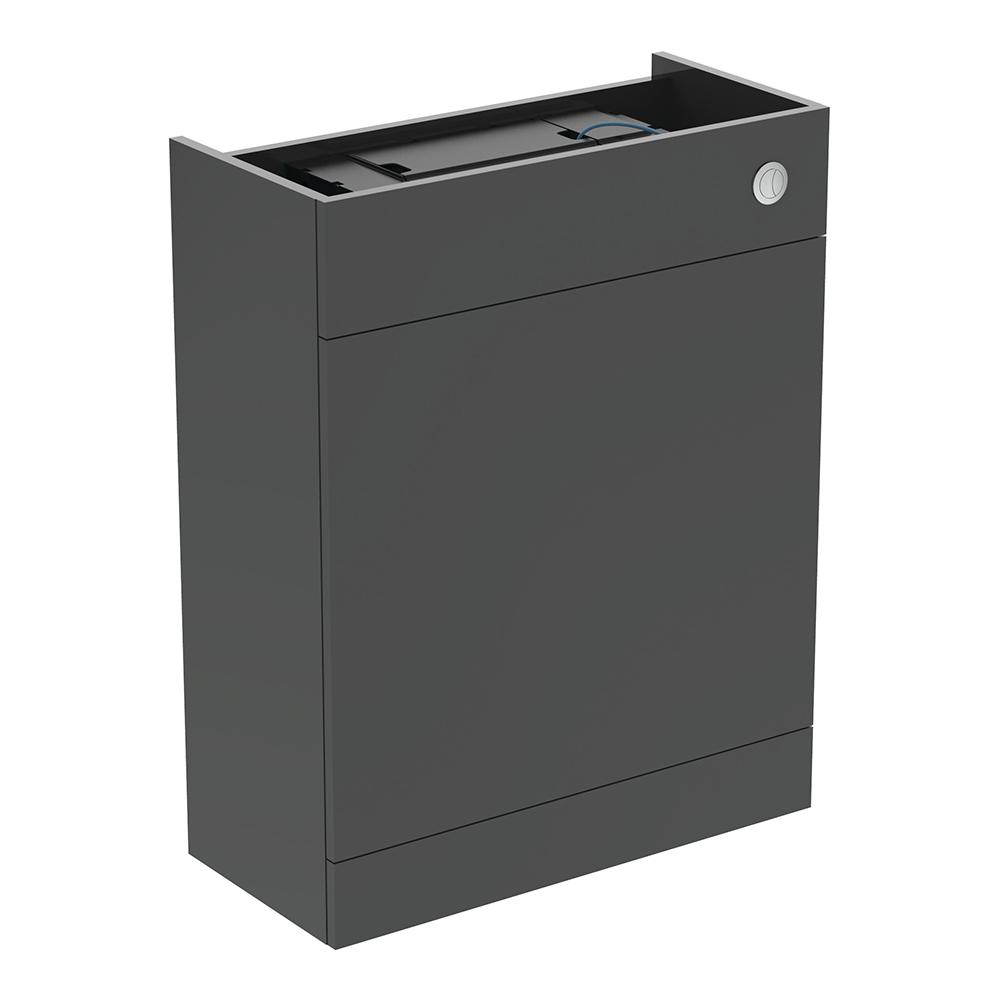 Ideal Standard Eurovit+ 650mm Wall Hung Mid Grey WC Unit