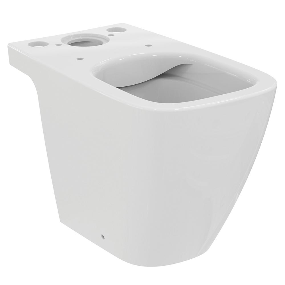 Ideal Standard I.Life S Gloss White Close Coupled Back to Wall Rimless Toilet Pan