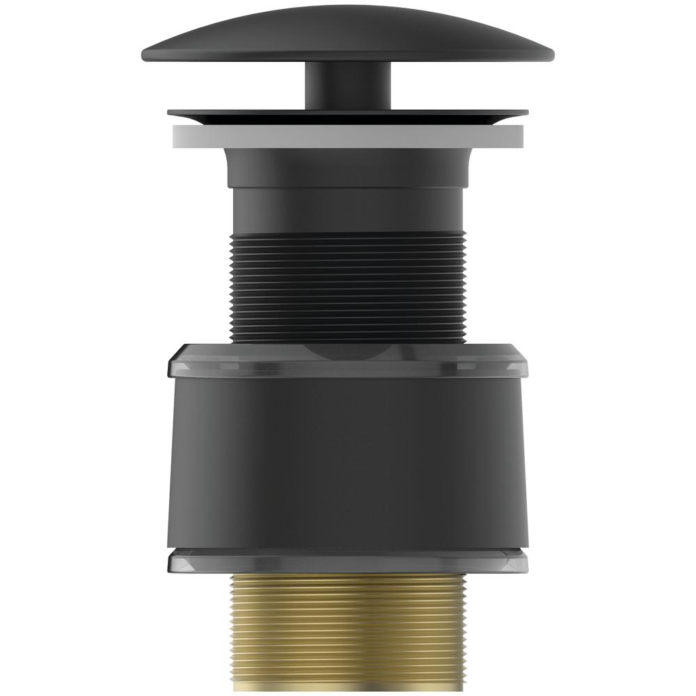 Ideal Standard Multisuite Matt Black Unslotted Waste