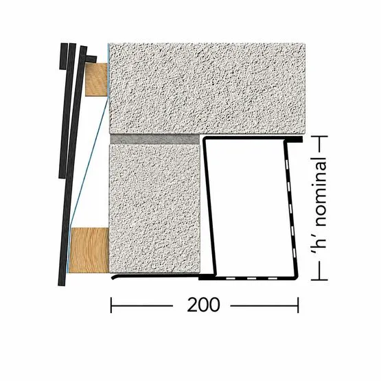 Ig Box IG BOX-200 Standard Duty 150mm High Box Steel Lintel - 2700mm ...