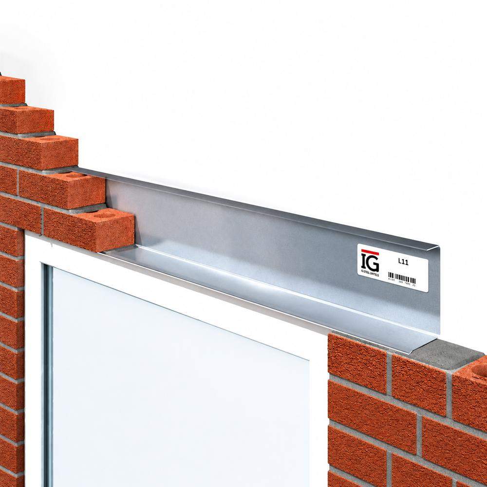 Ig Lintels Silver Ig L11 Standard Duty Single Leaf Steel Lintel - 2100Mm