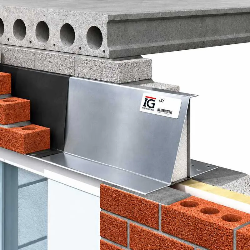 Split Lintel IG L5/100 Extra Heavy Duty Steel Lintel 90-105mm Cavity - 3000mm ...