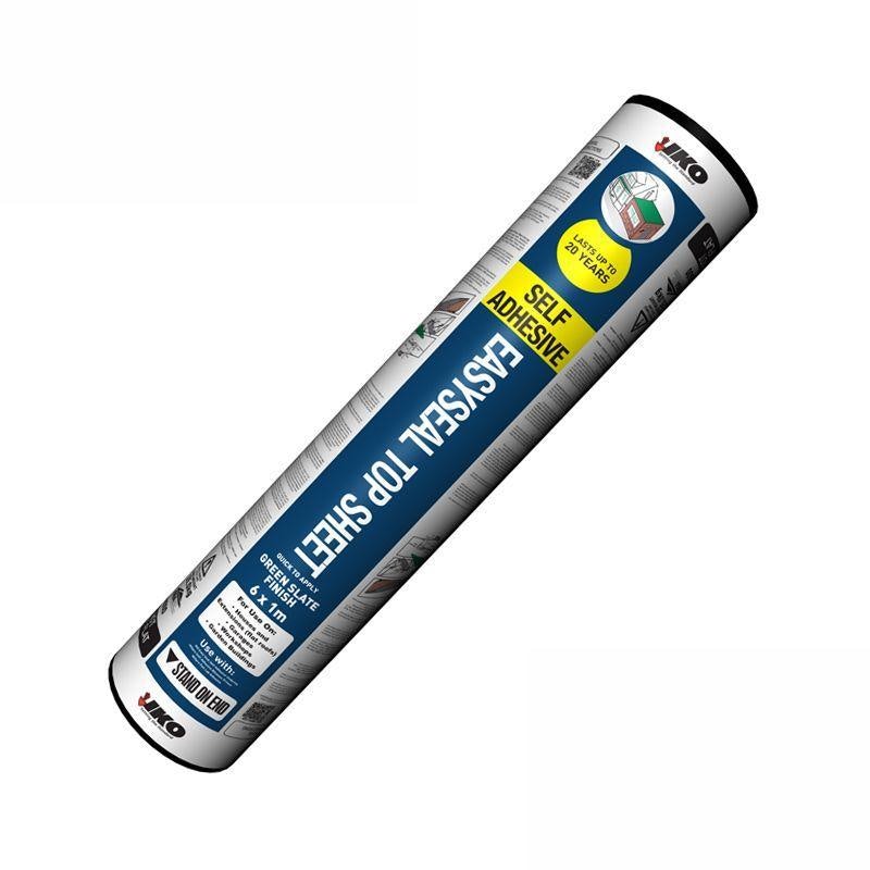 IKO Easyseal / Coldseal Self-Adhesive Top Sheet Roofing Felt - 6m x 1m