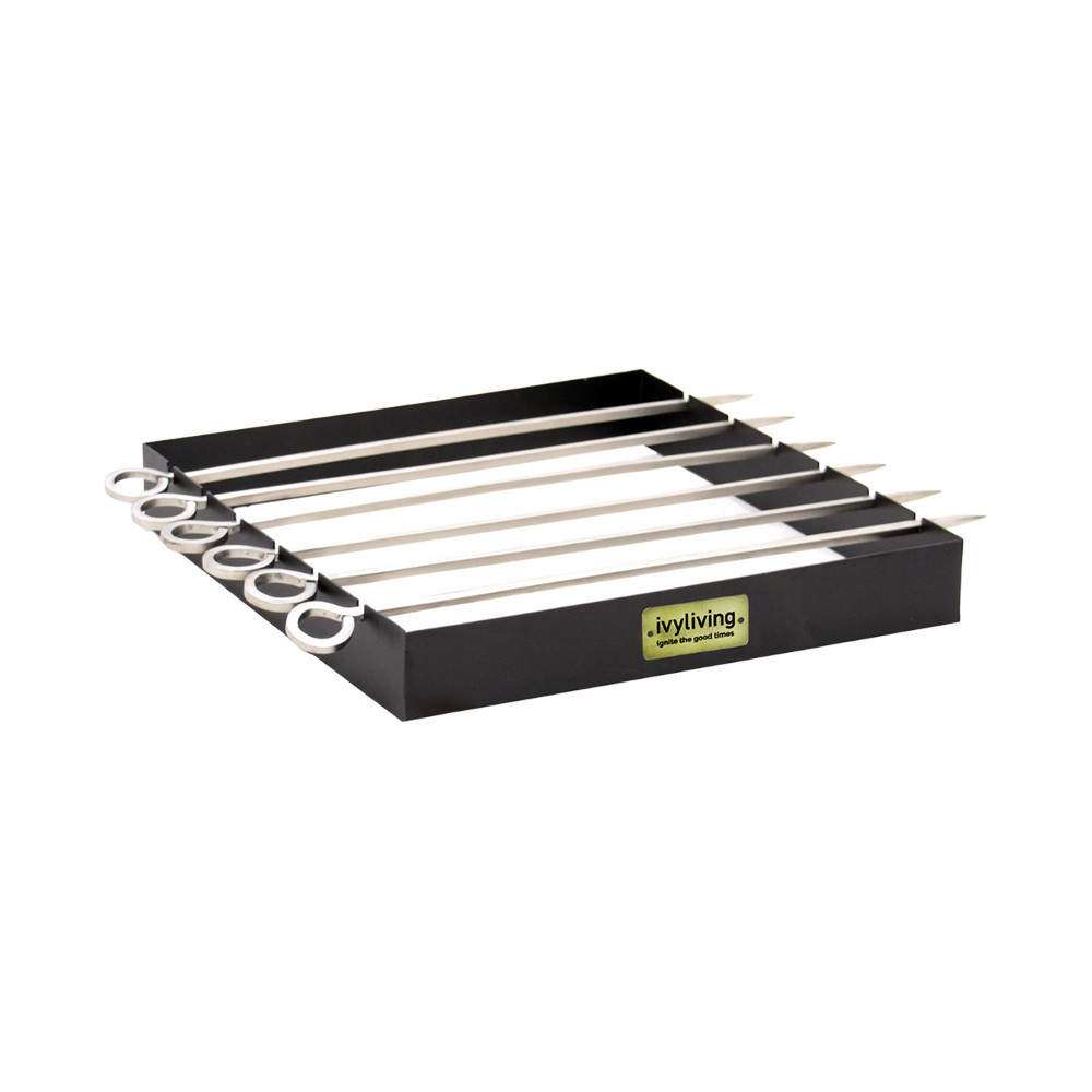 ivyline colorado outdoor stainless steel skewer set product
