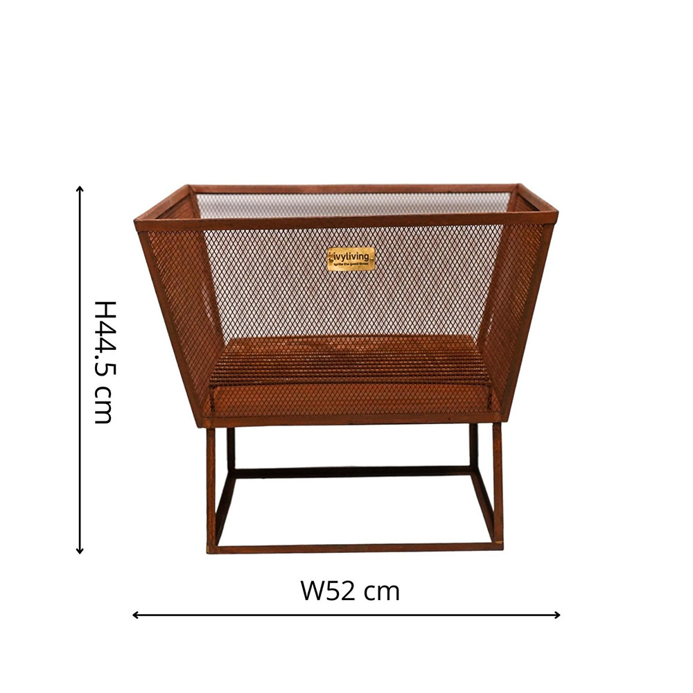 Norfolk Rust Outdoor Fire Pit - 445mm x 520mm | Landscaping Superstore®