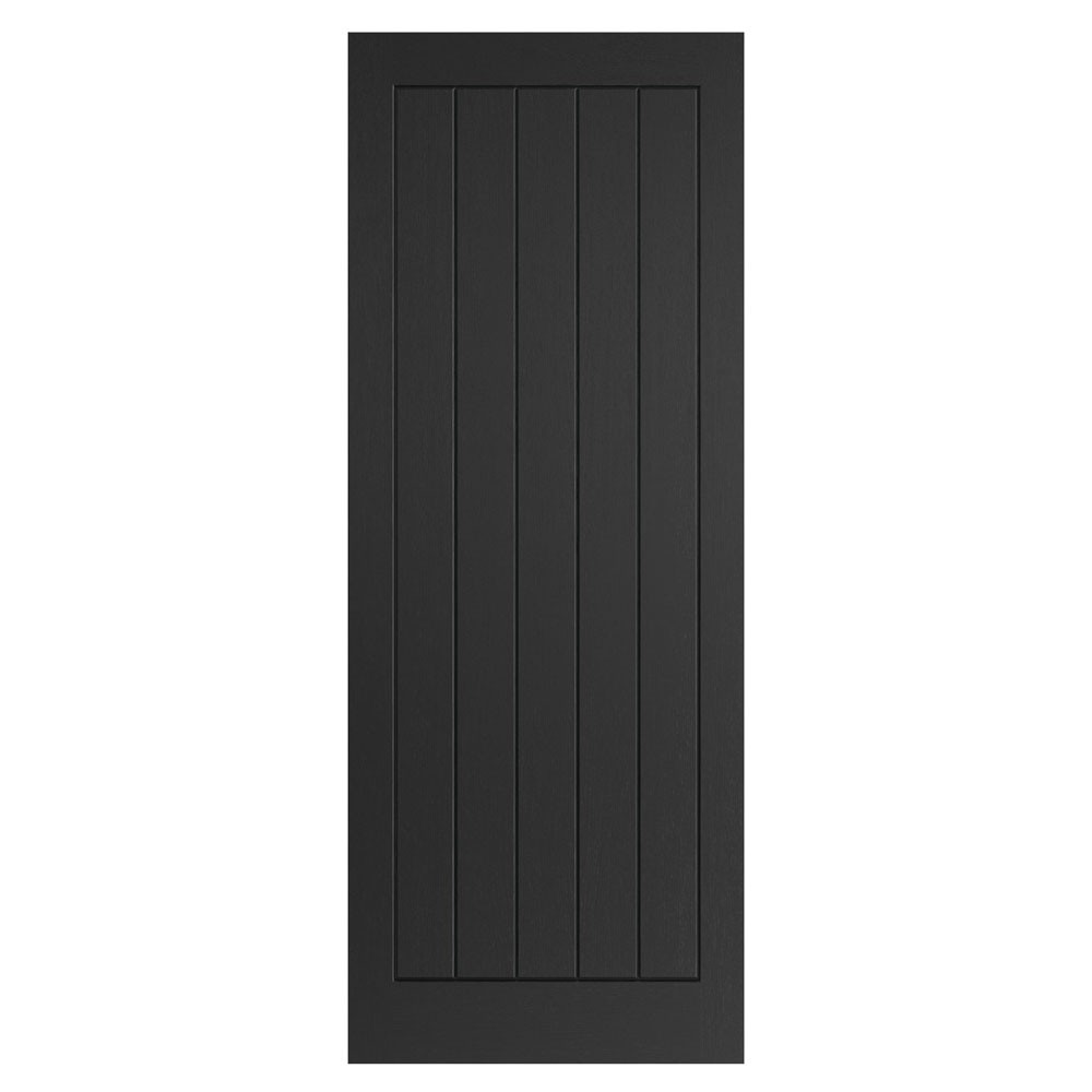 JB Kind Cottage Black Fully Finished Internal FD30 Fire Door